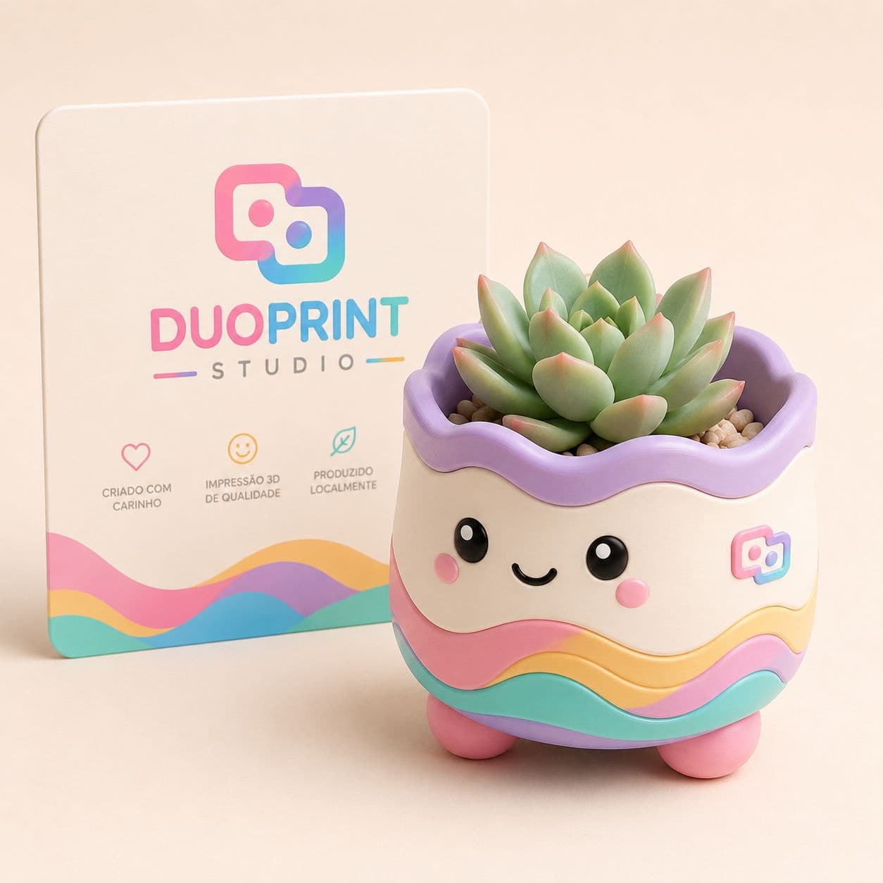 Vaso decorativo DuoPrint Studio