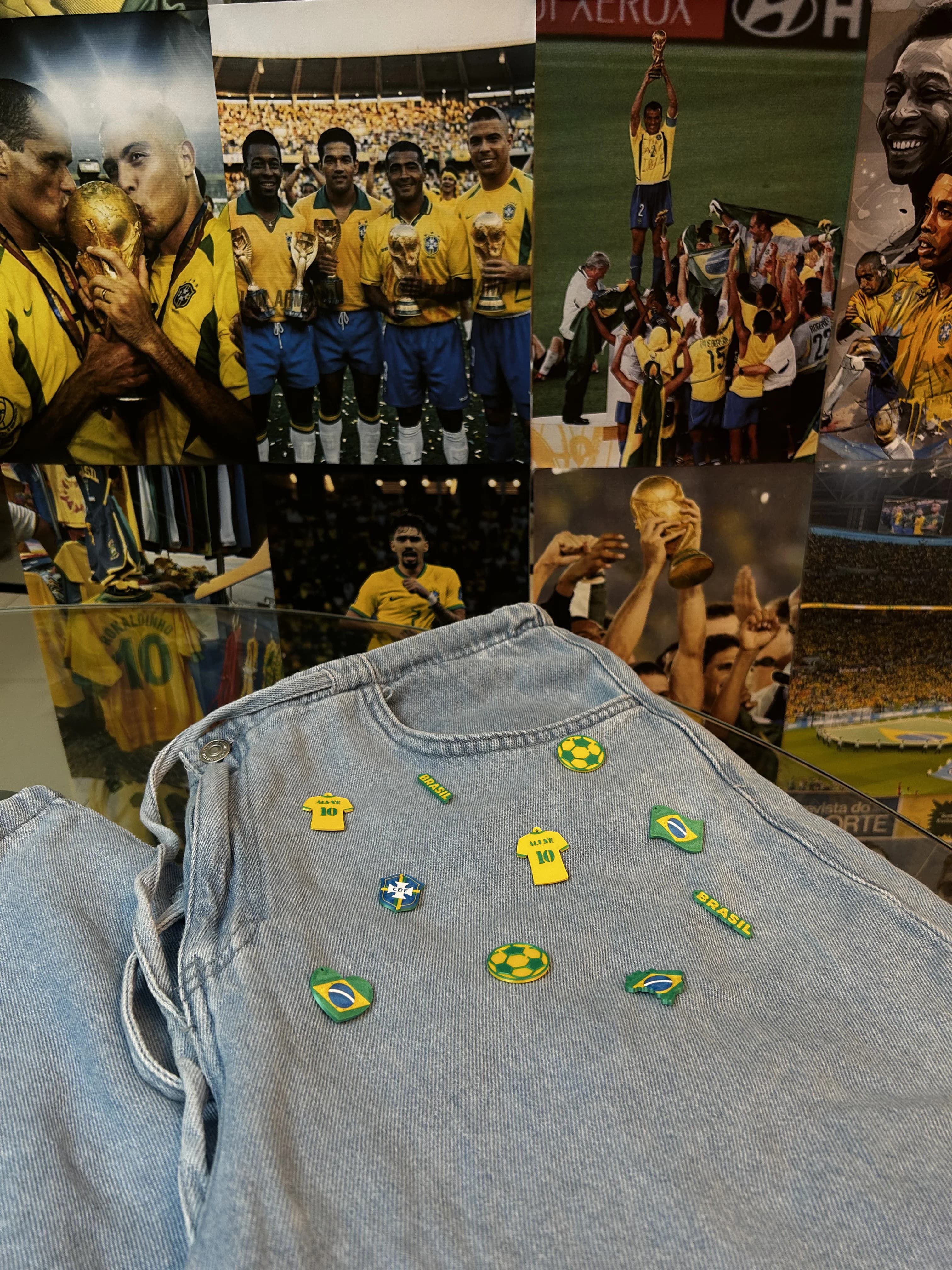 Pingentes Torcedor Copa (5 unidades)