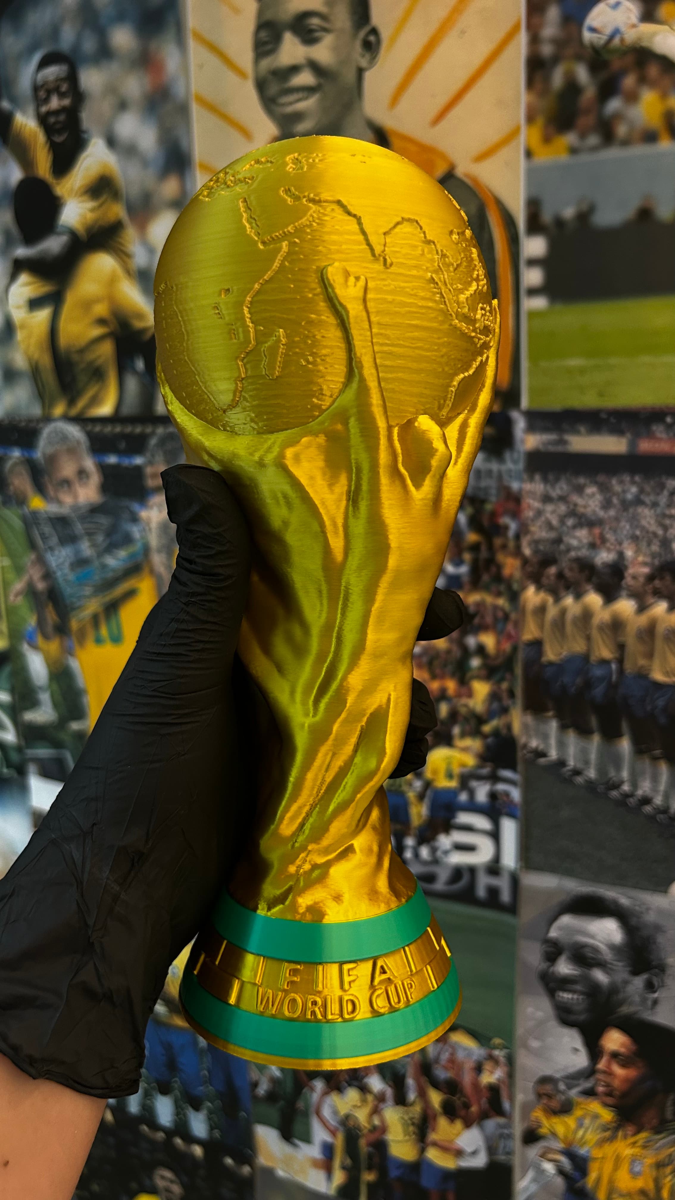 Taça Copa do Mundo Decorativa